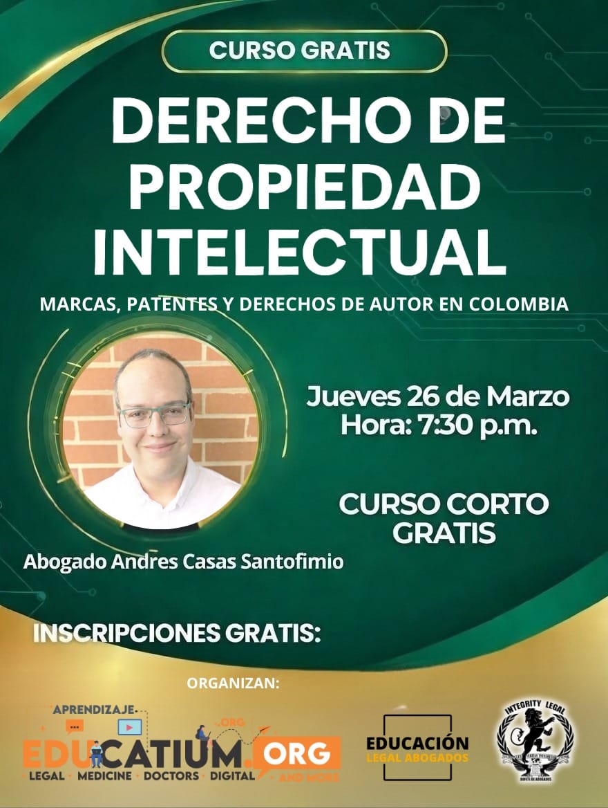 Curso corto gratuito PROPIEDAD INTELECTUAL